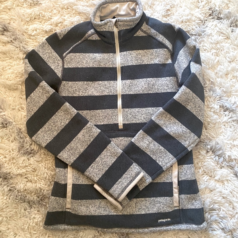 Patagonia women’s half zip better sweater medium